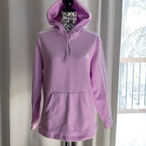 Mauve coloured large adidas hoodie.new without tags